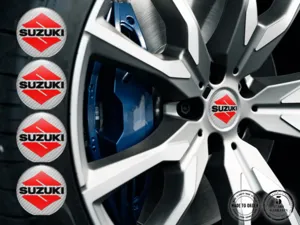 Suzuki Gewölbtes Label Variante Perfekt für Felgen